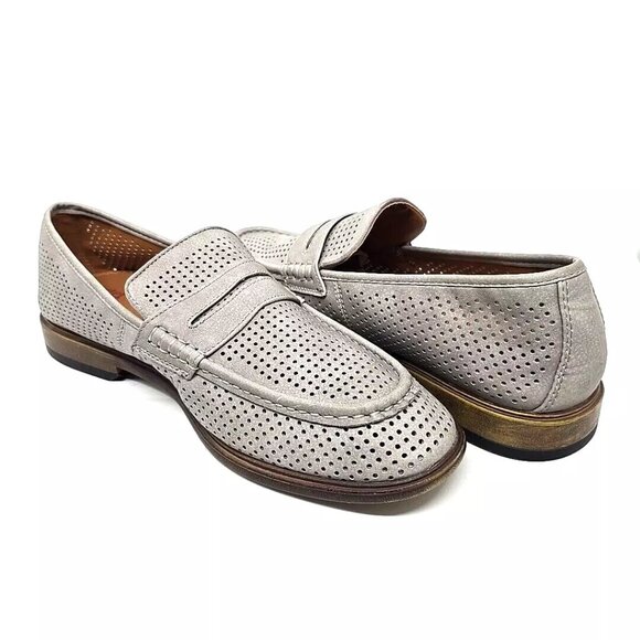 Dexter Gray Vegan Perforated Breathable Loafers Shoes Men\'s Size 11M main image 11